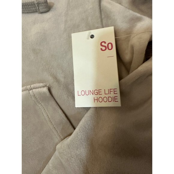 Champagne Cropped Track  Hoodie Jacket New Medium - Picture 3 of 6